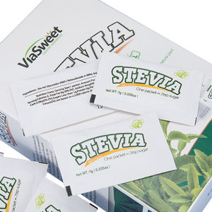 ซองหญ้าหวาน OEM ขายส่ง หญ้าหวานผสมเออริทริทอล 1 กรัม/2 กรัม ซองหญ้าหวานพร้อมฉลากส่วนตัว - Product Image 2