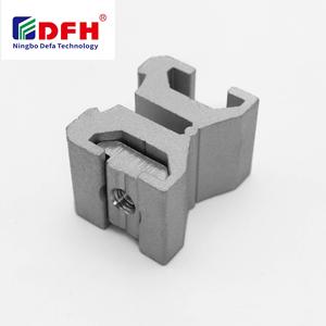 압출 맞춤형 알루미늄 프로파일 창 M6 나사 브랜딩 금속 블록 금형 - Product Image 1