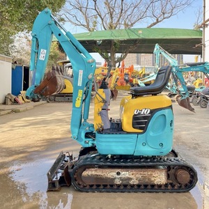 รถขุดขนาดเล็ก Kubota U10 มือสอง 1 ตัน แบบตีนตะขาบ สำหรับงานจัดสวน เกษตรกรรม ก่อสร้าง และงานในพื้นที่แคบ - Product Image 6