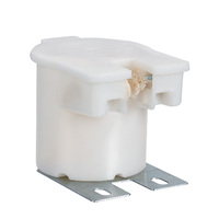 Boîte à huile en plastique carrée de petite taille à usage général industriel FYD-YB01, rail de guidage en feutre blanc, boîte à huile pour ascenseur, 15x15x4cm, 12 mois