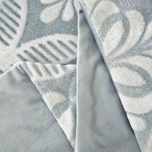 Manta de lana de Sherpa de franela azul de doble capa, 100% poliéster, suave, acogedora, ligera, para uso en las cuatro estaciones para el hogar - Product Image 5