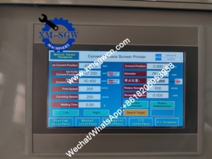 Nhà Máy Giá bán giấy tự động cốc nhựa mỹ phẩm chai serigraphic Màn hình máy in với động cơ servo - Product Image 4