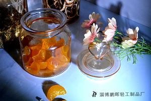 โหลแก้วใส่ลูกกวาดสีเหลืองขนาด20ออนซ์พร้อมฝาปิดสุญญากาศรูปหัวใจสำหรับคุกกี้น้ำตาลข้าวโอ๊ตธัญพืชชาถั่วที่เก็บ - Product Image 5