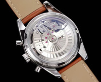 Montre mécanique automatique pour homme, étanche, avec affichage du calendrier, en cristal de saphir sélectionné de luxe, pour les affaires, les occasions sociales et les sports