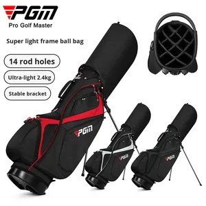 <span class=keywords><strong>Sac</strong></span> de golf léger et personnalisable en nylon imperméable à fermeture éclair 14 voies, unisexe, à double sangle, portable et durable pour le parcours extérieur - Product Image 2