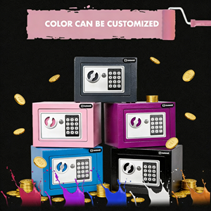 Afewell-caja de seguridad digital electrónica para el hogar, mini cofres de venta - Product Image 1