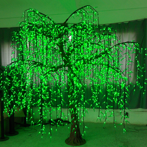 Iluminación Decorativa para Exteriores con Árboles de Sauce para Centros Comerciales, Hoteles, Resorts, Parques y Grandes Proyectos de Iluminación Decorativa - Product Image 1
