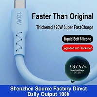 Cable de Datos Micro USB a Tipo C de 1m con Revestimiento de TPE Azul, Carga Rápida de 6A, Disponible al por Mayor