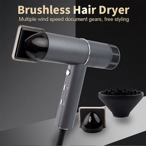 Potente salón profesional con Frared One Stand plegable de viaje de iones negativos pequeño redondo Daison 7 en 1 secador de pelo cepillo peine - Product Image 3