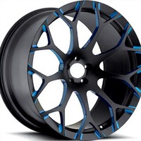 Jantes de voiture de sport monobloc personnalisées MOJIO 18 19 20 pouces 5x114.3 en alliage d'aluminium forgé 6061-T6 léger pour voitures de performance