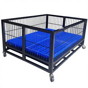 Chenil pour chien en métal pliable en gros Cage pour chiot - Product Image 5