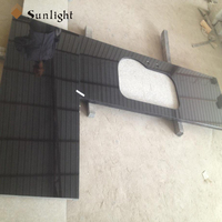 Taplak Meja Ukuran Kustom Kualitas Tinggi Permukaan Padat Meja Kerja Galaxy Hitam Atasan Konter Dapur