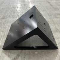Profilé d'extrusion en aluminium industriel usiné CNC provenant d'une usine source en Chine