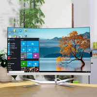 Ordinateur de bureau de jeu à vendre 24 27 32 pouces en moniteur incurvé monobloc I9 Computadora tout en un PC i7 i5 AIO PC de jeu
