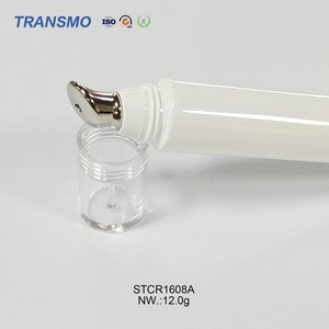 Green Replenishable Lip Makeup Extrusion Vessel Integrated Metal Smearing <b>Rod</b> Eco <b>Plastic</b> Cosmetic Tube - Product Image 2