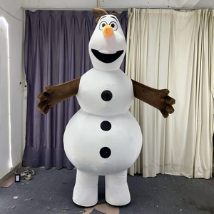 Fábrica 2M movimiento inflable muñeco <span class=keywords><strong>de</strong></span> nieve <span class=keywords><strong>Olaf</strong></span> mascota <span class=keywords><strong>disfraz</strong></span> felpa película personajes <span class=keywords><strong>Olaf</strong></span> muñeco <span class=keywords><strong>de</strong></span> nieve <span class=keywords><strong>disfraz</strong></span> traje <span class=keywords><strong>para</strong></span> adultos evento - Product Image 1