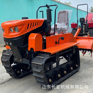 Tractor Agrícola Multifuncional Kama Crawler de 35Hp con Arado y Barrena para Uso Agrícola - Product Image 2