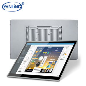 Chi phí thấp 15.6inch cele ron J1900 mini máy tính để bàn máy tính com2 hỗ trợ RS232/485 Bảng điều khiển công nghiệp PC - Product Image 1