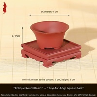 Mini pots de fleurs en résine pour succulentes, design minimaliste à base d'eau, pour usage au sol dans les centres commerciaux, jardinières durables pour cactus et bonsaïs