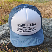 Casquette Trucker en Maille à 5 Panneaux Personnalisée OEM, Design Tendance, Casquettes de Sport en Maille avec Logo Brodé pour Hommes