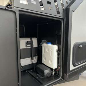 Mini Caravana <span class=keywords><strong>2023</strong></span>, Mini Casa Rodante para Acampar al Aire Libre, Caravana de Aluminio, Toldo para Caravana, Garaje - Product Image 5