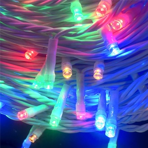 Cadena de luces <span class=keywords><strong>LED</strong></span> IP65 impermeable, 50 metros, iluminación de vacaciones al aire libre, conexión exterior, 200m, uso máximo del proyecto - Product Image 2