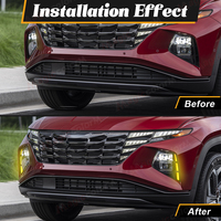 Nouveaux accessoires d'éclairage automobile, feux de jour LED DRL pour Hyundai Tucson 2022 2023 2024