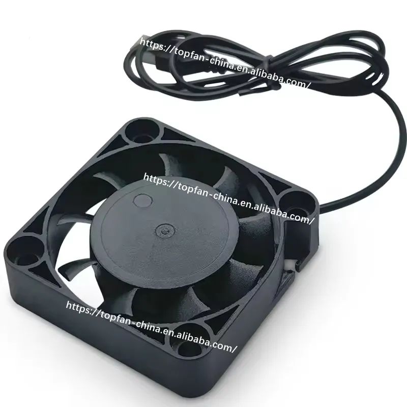 40mm 4010 Mini Axial Brushless Fan PC Laptop Mobile Device 5000 RPM High-Speed Strong Cooling 5V USB Interface DC Cooling Fan