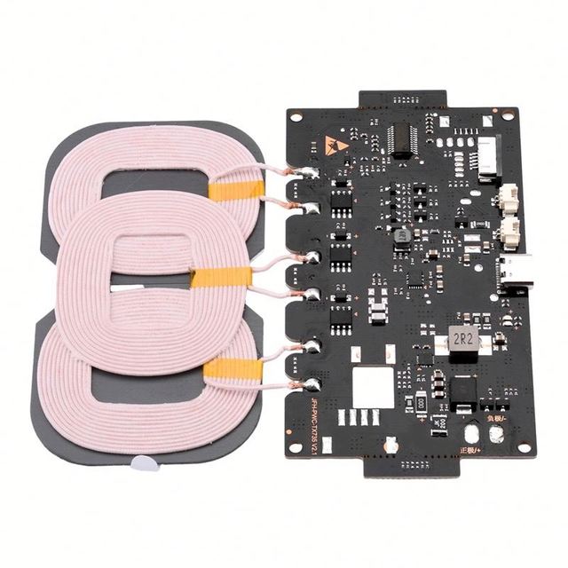 High-Power 20W Wireless Charging Module 12V Fast Charging Input 9-32V Car Outdoor Power Supply Modification Kit