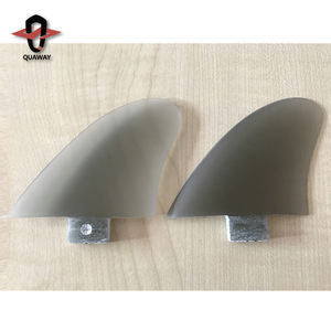 Aletas de quilla personalizadas, tabla de surf, cometa desmontable, diseño gris - Product Image 2