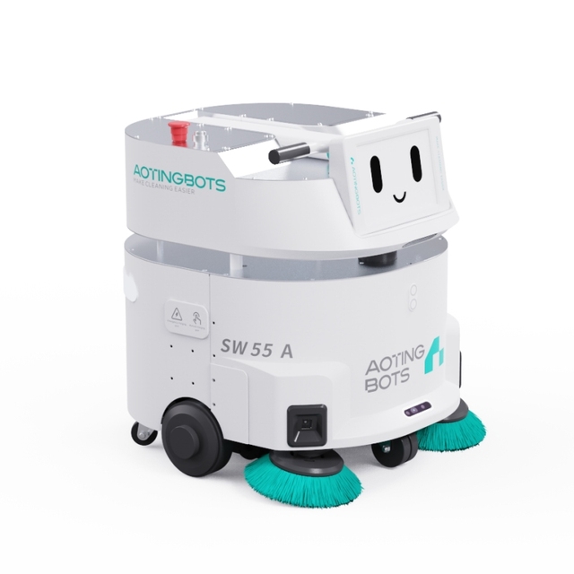 Widely Used Cleaning Robot Smart Industrial Cleaning Robots Automatic Obstacle Avoidance Waterless Cleaning Robot in Hospitals