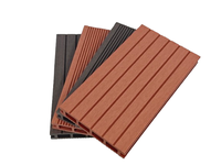 Planche de terrasse moderne résistante à l'humidité pour patio extérieur, terrasse en relief 135-25 mm