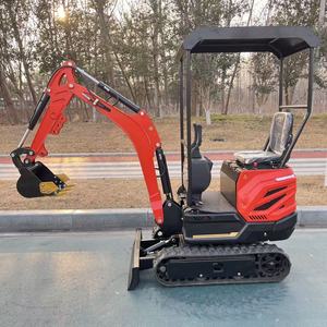 Miniexcavadora de 1.2 Toneladas Más Vendida con Motor, Aire Acondicionado, Calefacción en la Cabina, Alta Eficiencia, EPA Euro 5, Máquina de Construcción - Product Image 3