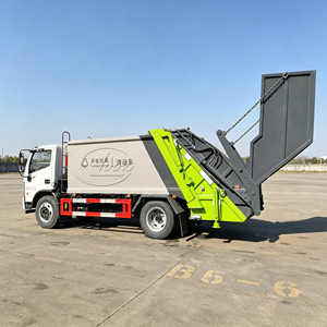 Promotion : Camion Compacteur de Déchets Dongfeng 4x2 avec Bras Pivotant et Benne à Compression Hydraulique – Prix Usine - Product Image 1