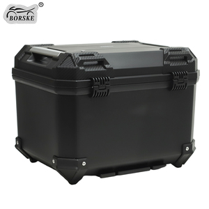 Maletero de motocicleta de 45L, <span class=keywords><strong>Maleta</strong></span> impermeable de gran capacidad <span class=keywords><strong>para</strong></span> motocicleta, estuche superior de PP, cajas traseras universales <span class=keywords><strong>para</strong></span> motocicleta - Product Image 4