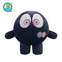 Costume gonflable de mascotte de dessin animé en forme d'oeuf personnalisable souffleur de ballons en matériau Oxford pour défilé Performance Party Promotion