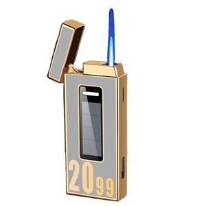 रचनात्मक सौर चार्ज प्रत्यक्ष चार्ज लाइटर सिगार सुई पोर्टेबल सिगार सिगरेट लाइटर शास्त्रीय पुराने फैशन कस्टम लोगो - Product Image 1