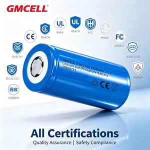 Batterie LiFePO4 32700 3.2V 6000mAh 2000 Cycles Certifiée CE RoHS UN38.3 Cellule Cylindrique LFP pour Outils Électriques, Vélos Électriques et Énergie Solaire - Product Image 2