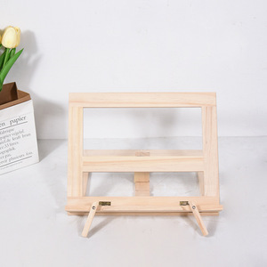 Soporte de madera para libros de escritorio, estantería multifuncional para lectura y práctica de caligrafía, para estudiantes y niños - Product Image 1