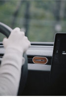 Diffuseur de voiture elliptique en alliage d'aluminium personnalisé, clip de ventilation, accessoires de décoration intérieure de luxe en métal durable, élimination des odeurs, longue durée