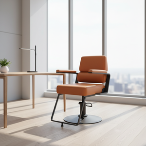 Sillón <span class=keywords><strong>de</strong></span> Barbería <span class=keywords><strong>de</strong></span> Alta Calidad con Reposapiés, Giratorio y Elevador, Silla <span class=keywords><strong>de</strong></span> Peluquería Especial para Salón <span class=keywords><strong>de</strong></span> Belleza, Muebles <span class=keywords><strong>de</strong></span> Salón - Product Image 4