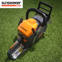 Tronçonneuse à essence professionnelle industrielle CS540 40,2 cm³ robuste avec guide-chaîne de 16 pouces, moteur sans balais, pour la coupe du bois (OEM)