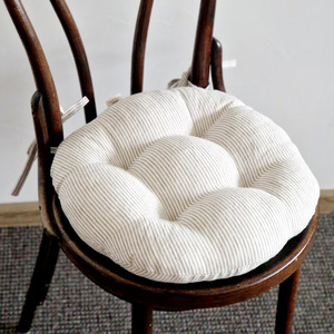 Breathable Linen Fabric Customized <strong>Round</strong> <strong>Cushions</strong> Soft Seat <strong>Cushions</strong> Comfortable Kids Play <strong>Cushion</strong> Pillows &amp; Seat <strong>Cushions</strong> - Product Image 4