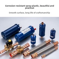 Filtre déshydrateur de soupape d'aspiration de réfrigérant pour compresseur, avec port de soudure à vis, pour climatisation centralisée, à noyau solide