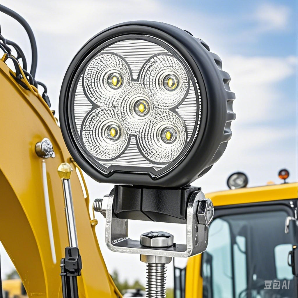 3 Inch New High Power Round 50W 4000lumens Led Work Lamp Tractor Headlamps