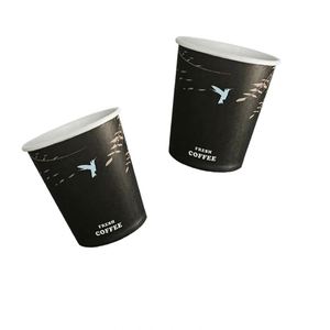 2.5oz 3oz 6oz <b>8oz</b> 9oz 12oz Hot Selling Custom Printed Disposable <b>Coffee</b> Beverage Paper <b>Cup</b> - Product Image 3