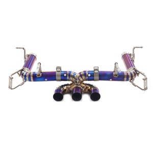 <span class=keywords><strong>ท่อไอเสีย</strong></span>สำหรับ Ferrari 458 ไทเทเนียม Catback คุณภาพสูง ไม่มีวาล์ว  ท่อเก็บเสียงเพิ่มประสิทธิภาพสำหรับ Ferrari - Product Image 1