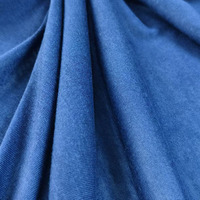 Tissu en peluche 100% polyester de couleur unie personnalisé, tricoté en trame légère et respirante pour vêtements de sport pour filles garçons 120 g/m²
