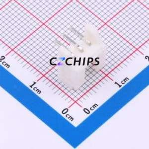 HC-XHD-3PW Wire-to-Board Pin Header Bent Lead Through Hole,P=2.5mm Connector 1x3P 2.5mm Right Angle Insert DF1B - Product Image 2