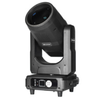 Projecteur LED mobile 200W Beam Spot Wash avec bande LED RGB, contrôle DMX512 18 canaux